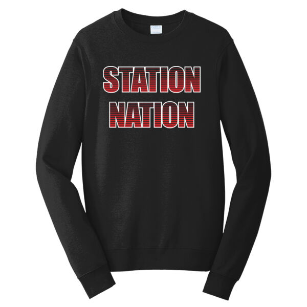 Bryan Station MS Station Nation - Fan Favorite Fleece Crewneck Sweatshirt Thumbnail